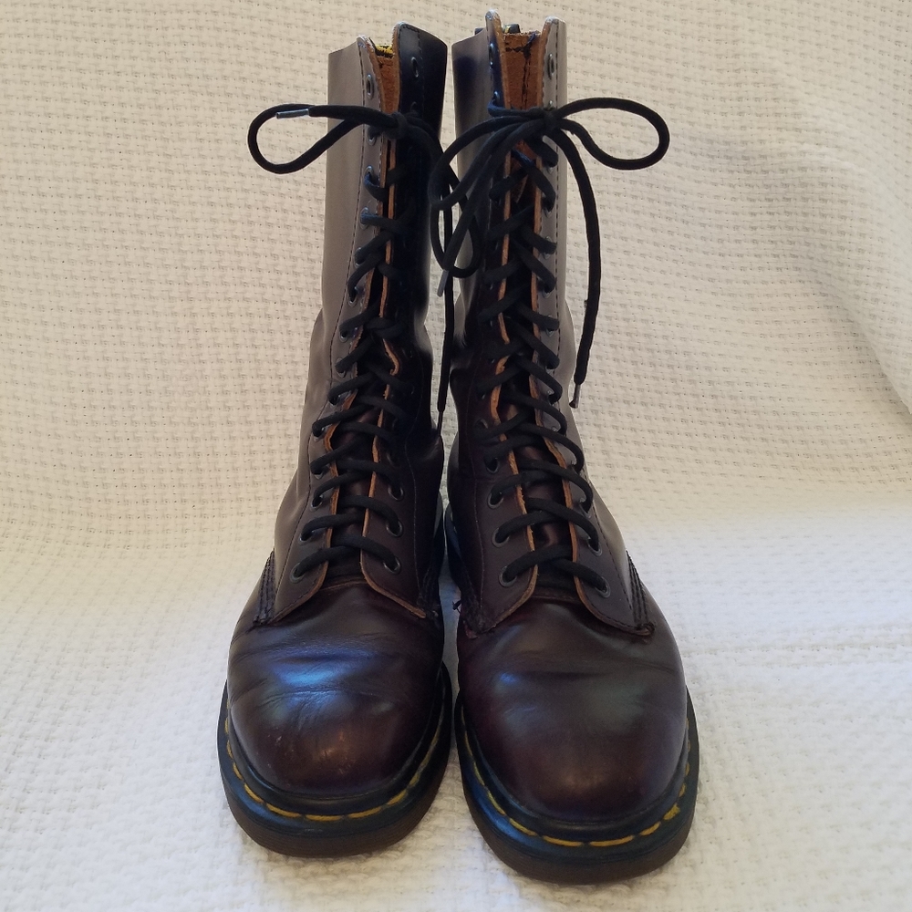 Dr. Martens Plum Boot - Size 7 1/2